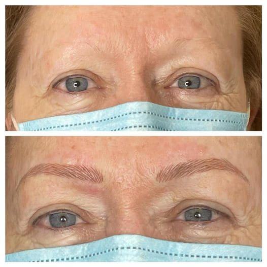 Micro Bladed Brows Transformation