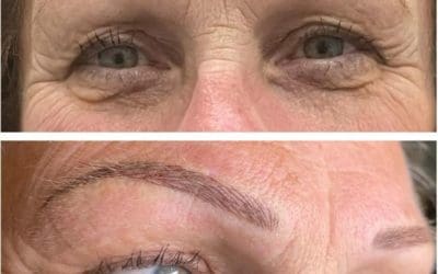 Defined Microbladed Brows