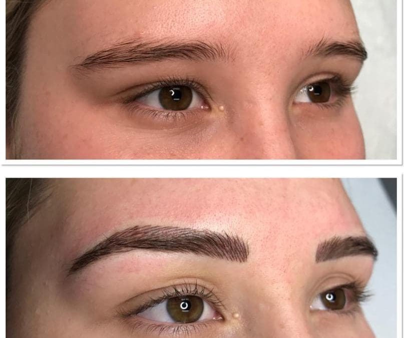 Micro Needled Brows