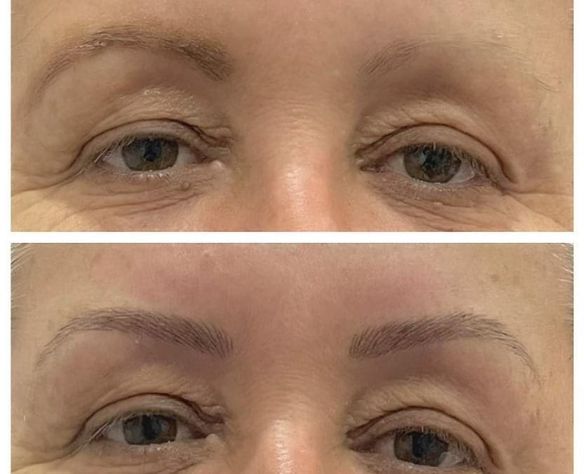 Microbladed Blonde Brows