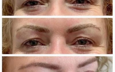 Microbladed Brow Stages