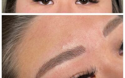 Microbladed Brows in Normal to Dry Skin